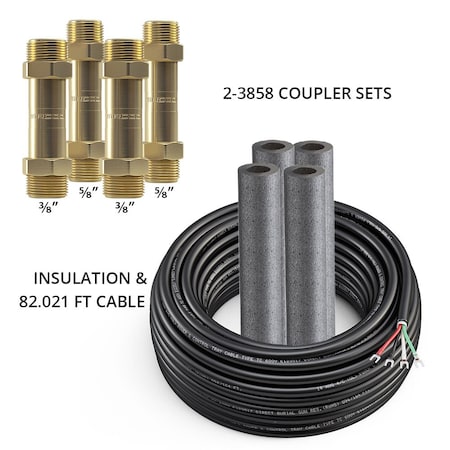 DIYCOUPLER-38 And DIYCOUPLER-58 (Two Sets) W/75 Ft Of Communication Wire